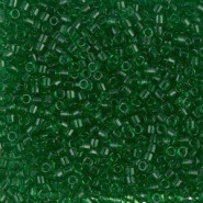 Miyuki delica beads 10/0 - Transparent green DBM-705